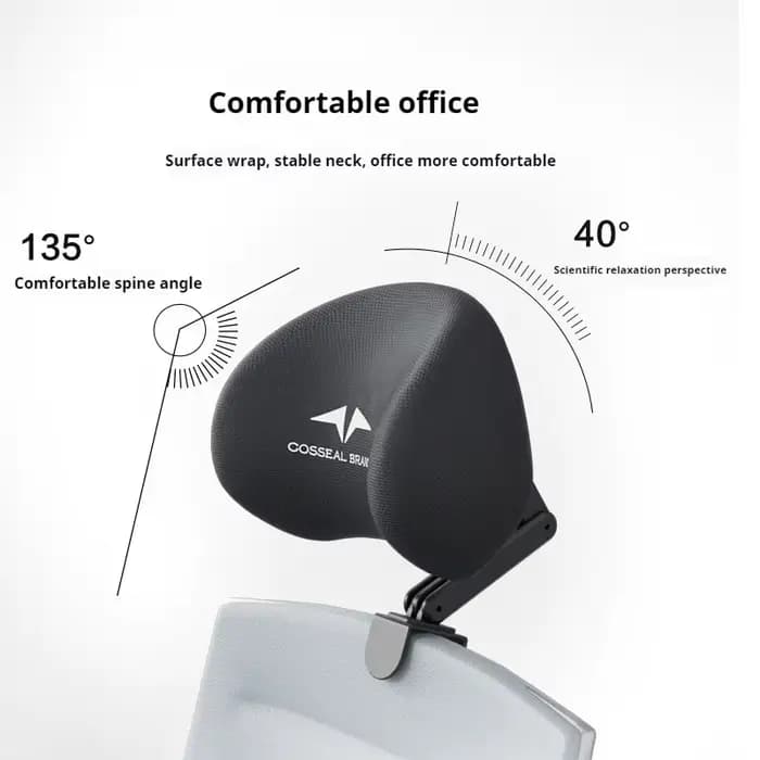 Appui-tête de chaise confortable