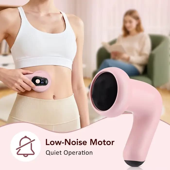 Masseur corporel, bâton de massage portable avec 5 têtes de massage