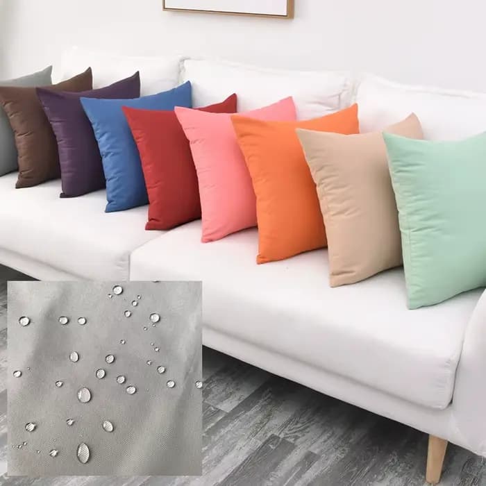 Housse de coussin imperméable 45/50/60/70CM pour jardin