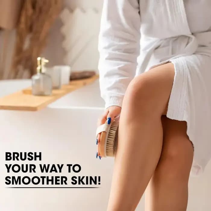 Brosse corporelle en bois SPA