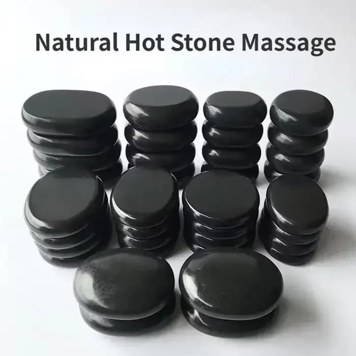 Pierre de Massage naturelle chaude