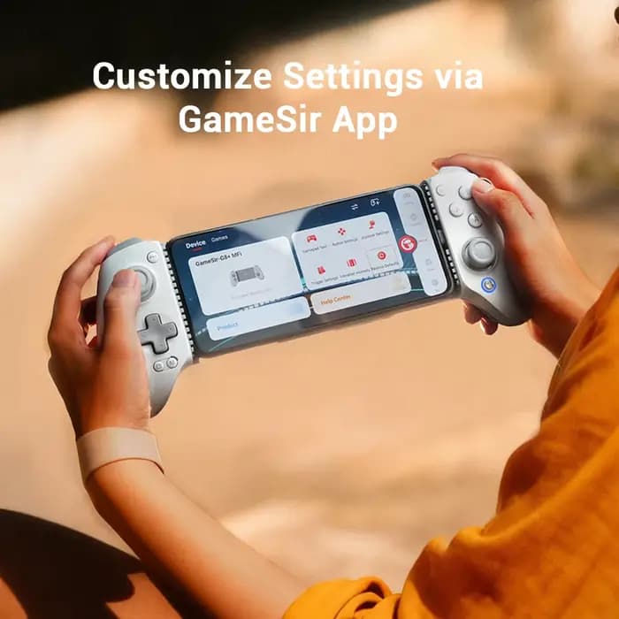 Manette de jeu Gamesir G8+ MFI pour iPhone, iPad mini, téléphone mobile, contrôleur de jeu Type C, certifiée officiellement par Apple