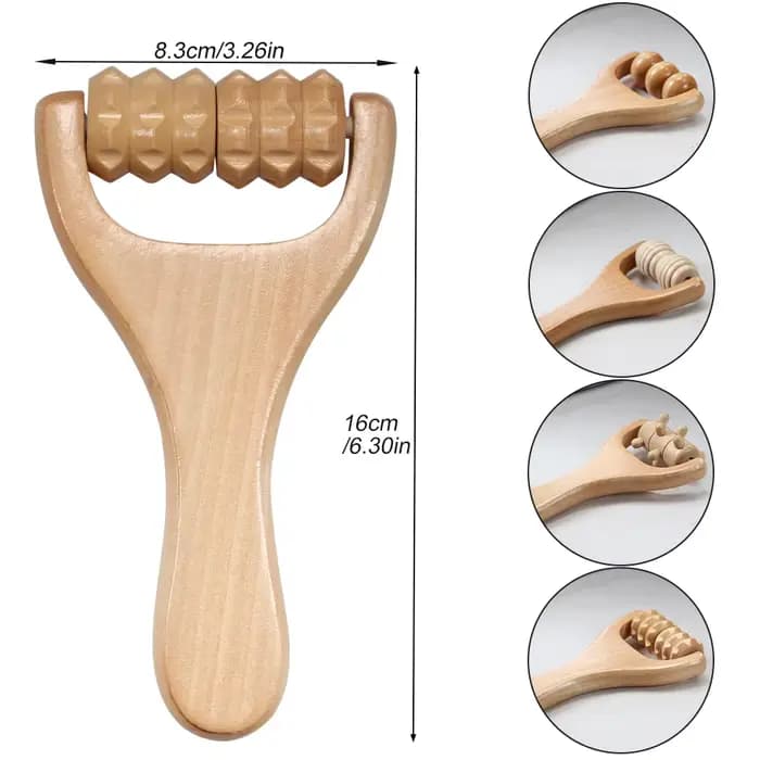 Rouleau de Massage en bois