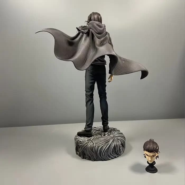Nouveau 30 cm attaque sur Titan Anime Figure Eren Jaeger Figurine Jaeger enquête Corps Statue Figurine modèle poupée jouet de noël