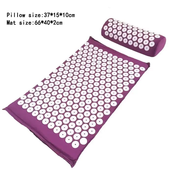 Ensemble de coussin et oreiller d'acupression