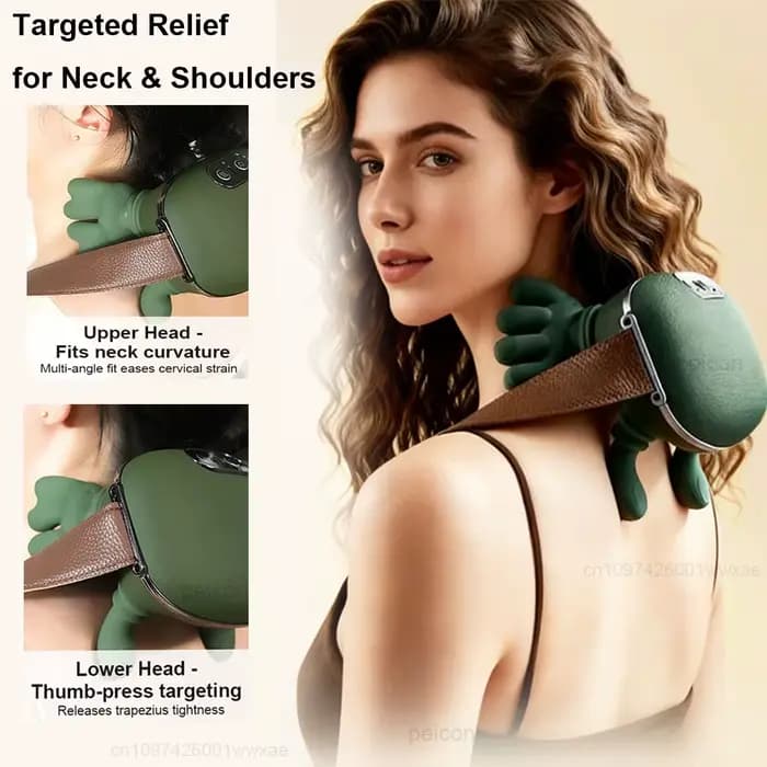 Masseur de cou électrique 4D pour tissus profonds
