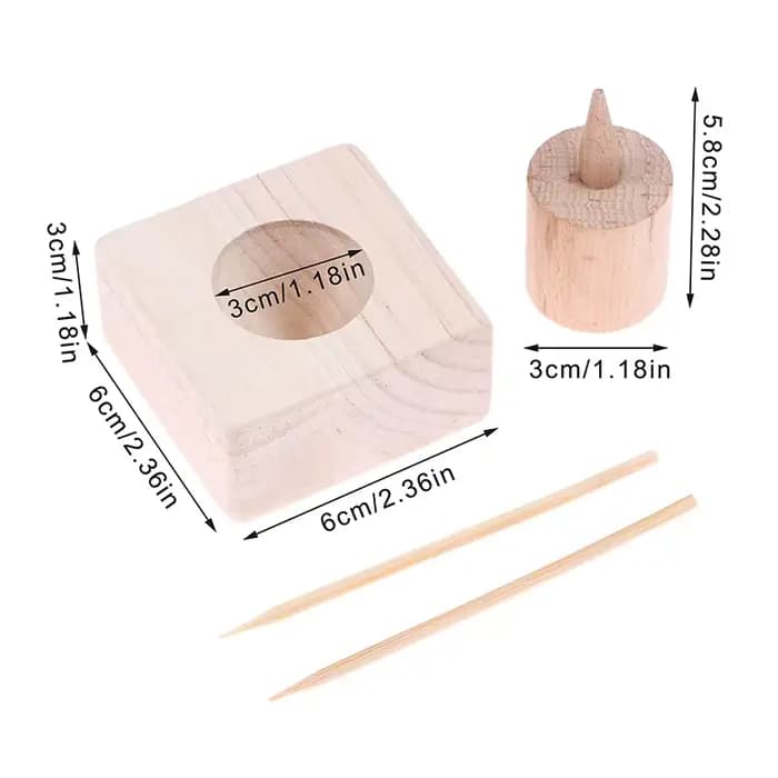 Tour de Moxibustion en bois