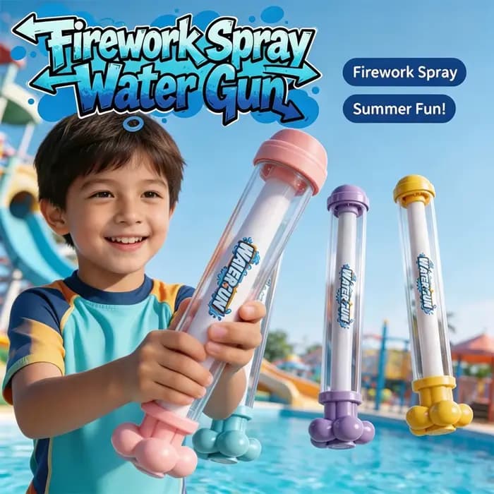 Pistolet à eau pour enfants, jeux d'été interactifs, jouets à pulvérisation d'eau, accessoires de photographie et d'ambiance