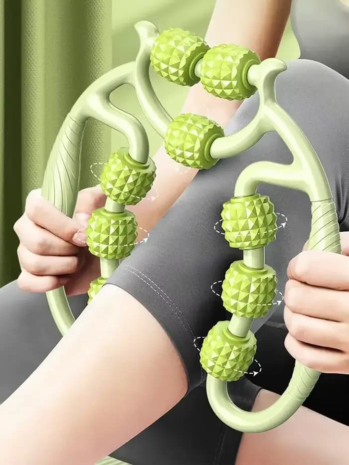 Masseur de jambes circulaire – Équipement d'amincissement et de relaxation musculaire à 12 rondes pour cuisses et