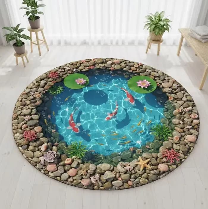 Tapis de sol pour salle de méditation