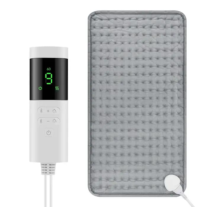 Coussin chauffant électrique pour crampes de période