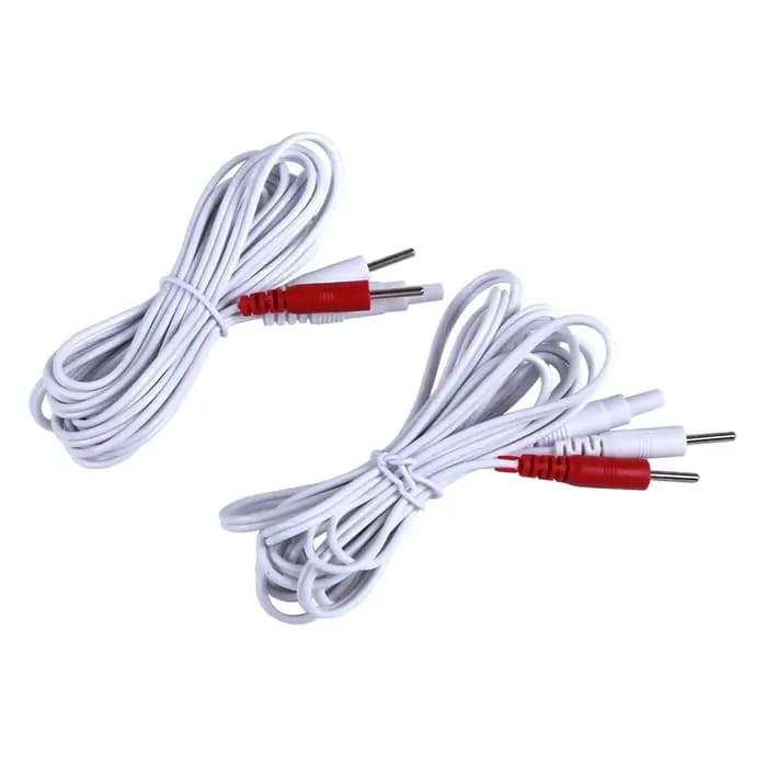 Fils d'électrode TENS à 2 voies