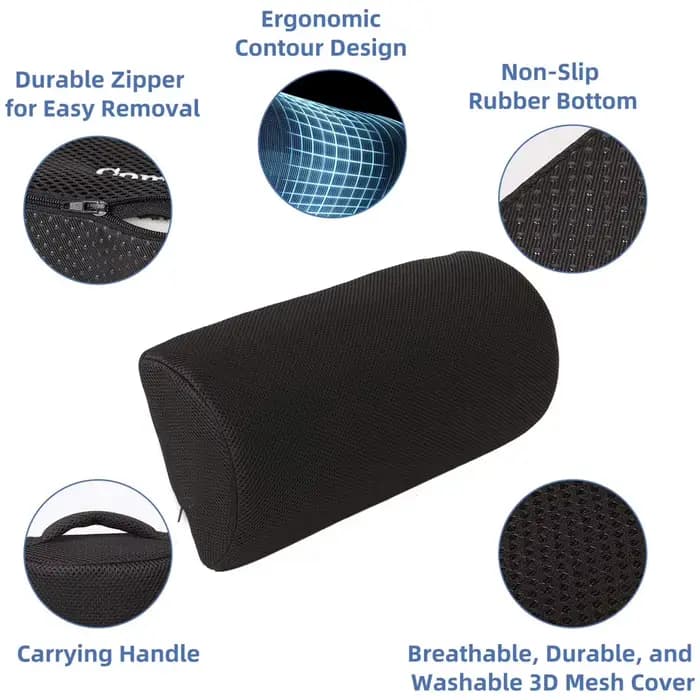 Oreiller ergonomique pour pieds