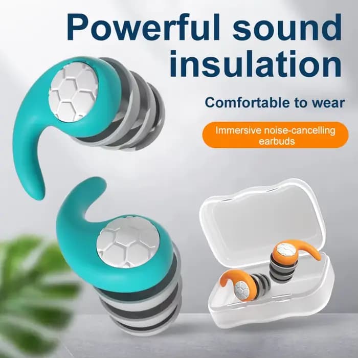 Bouchons d'oreilles pour dormir, réduction du bruit, souples, étanches