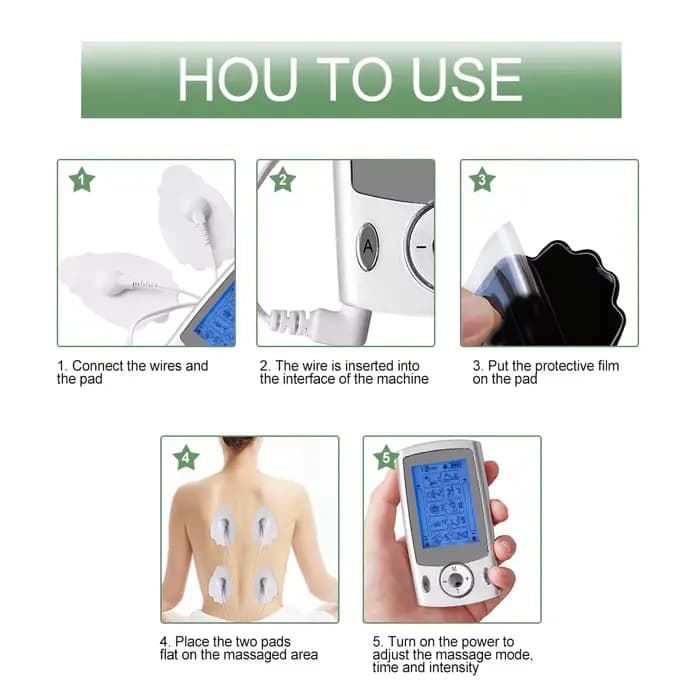 Masseur TENS, stimulateur musculaire EMS