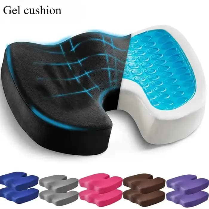 Coussin à mémoire orthopédique en Gel