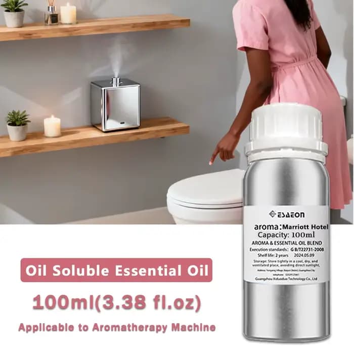ESAEON 100ml (3.38 fl.oz) Huiles essentielles pour hôtel Marriott - Pour diffuseur de parfum et diffuseur d'arômes et diffuseurs d'arômes sans eau
