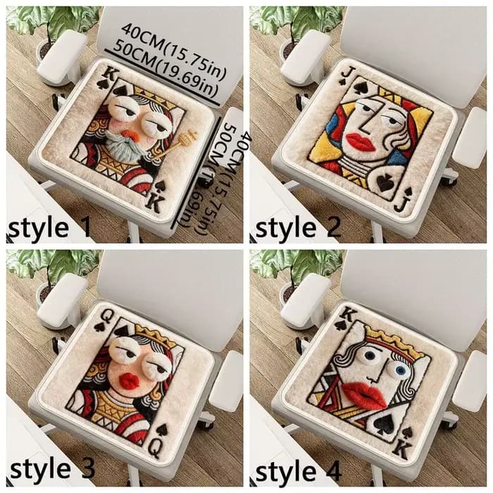 Coussin de tabouret doux et épais