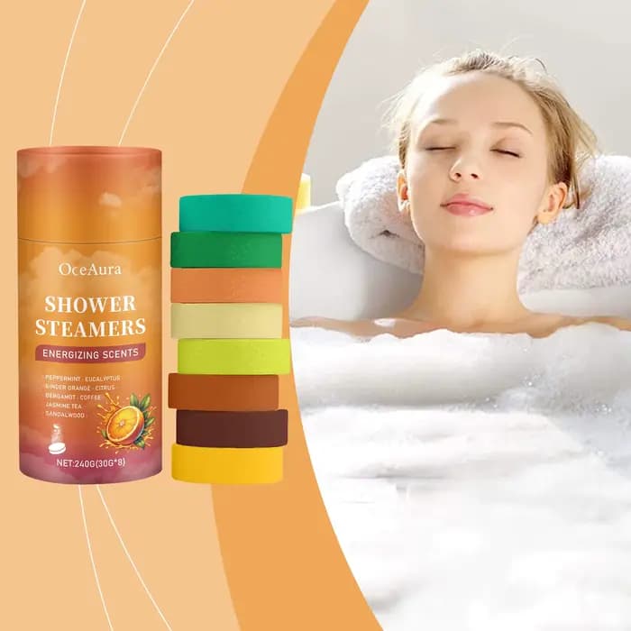 Vapeurs de douche d'aromathérapie