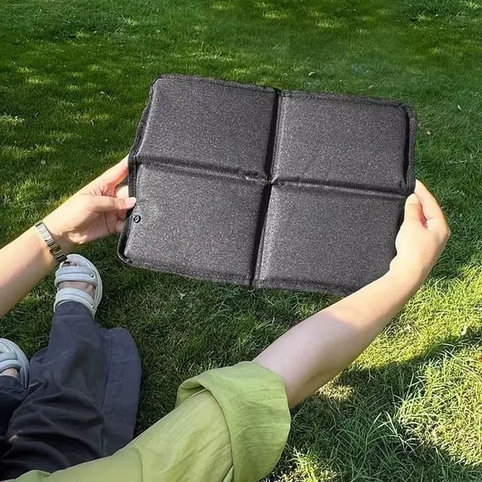 Coussin de siège d'extérieur pliable