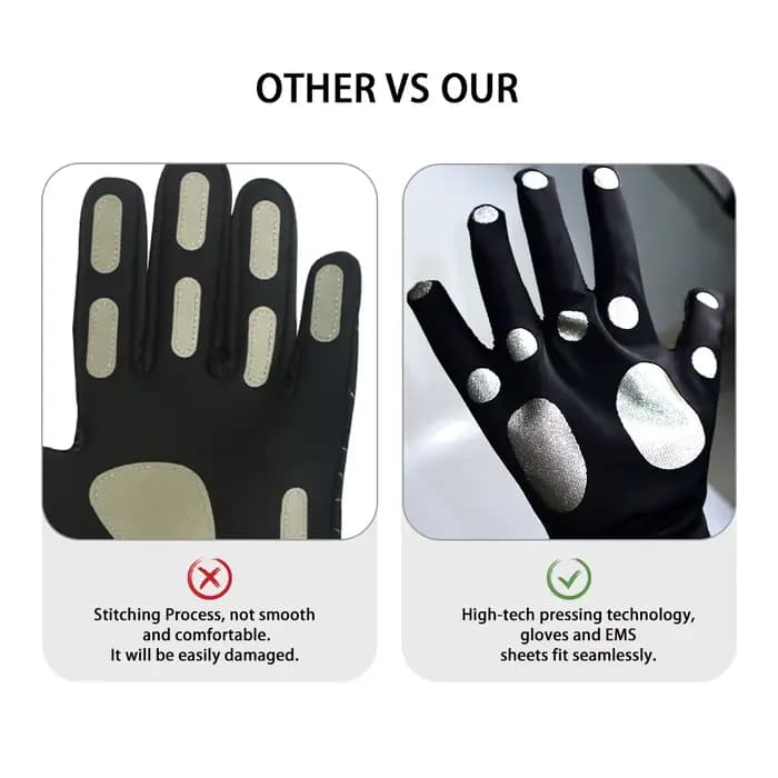 Gants de massage épais pour la récupération musculaire