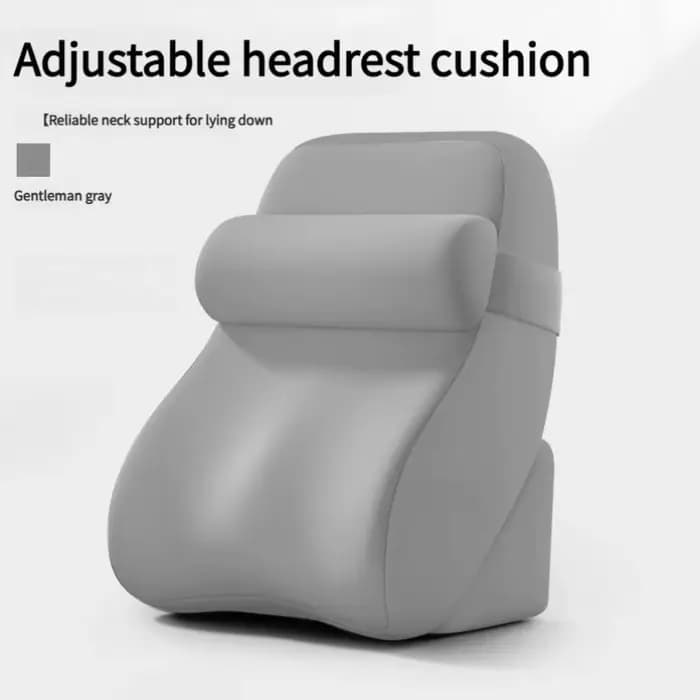Coussin de soutien ergonomique multi-angles réglable pour s'asseoir au lit, soutien lombaire profilé pour soulager la pression du bas du dos