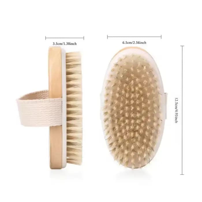 Brosse corporelle en bois SPA
