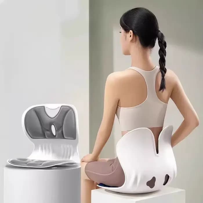 Coussin de siège ergonomique orthopédique pour le soutien lombaire