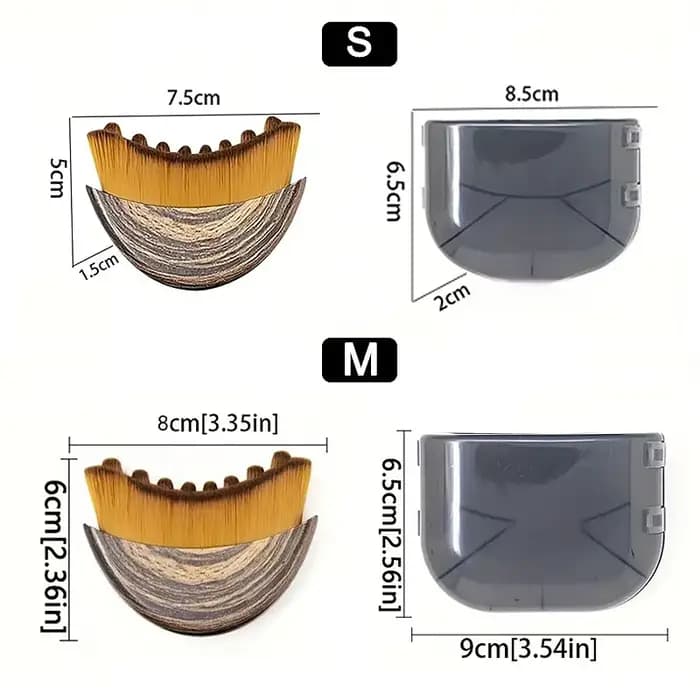 Brosse pour le visage à Contour lymphatique