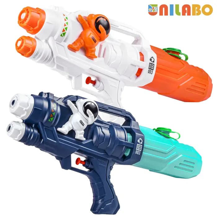 Pistolet à eau jouet pour enfants, pistolet à eau puissant avec capacité d'humidité de 500ML, pistolet à gicler longue portée pour piscine pour garçons et filles