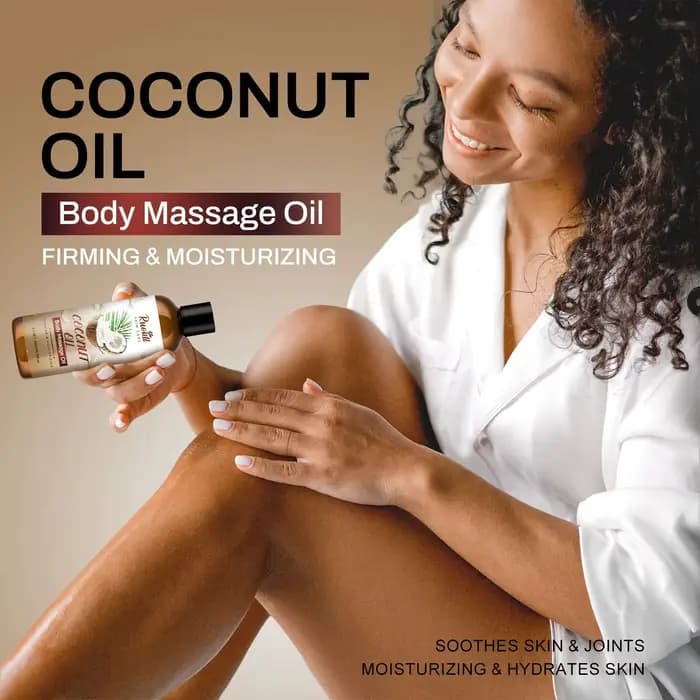 Huile de coco pour massage corporel