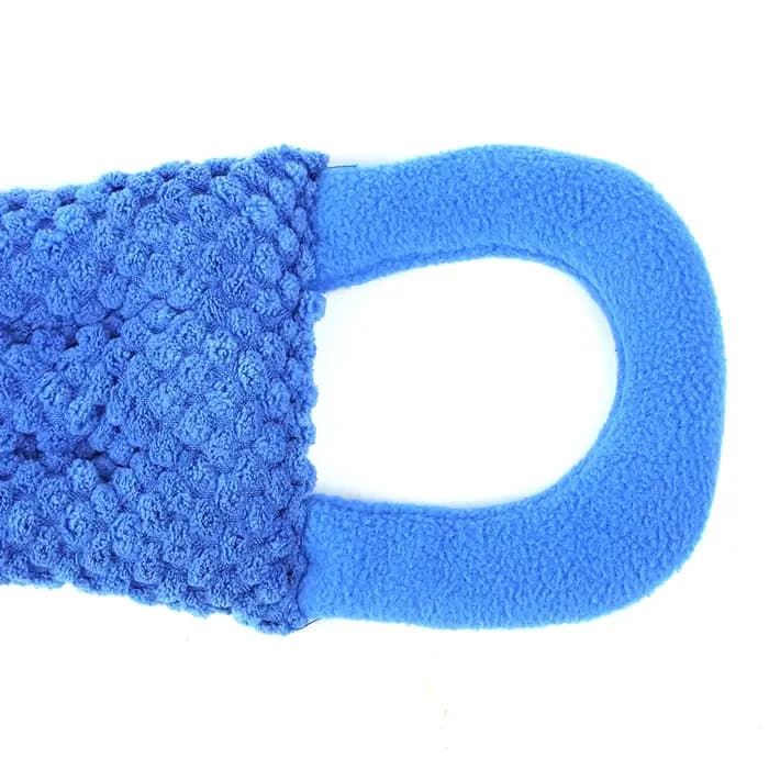 Tuhopeta Coussin chauffant pour le cou micro-ondable avec poignées Thérapie thermique humide Compresse de la douleur aux épaules et soulagement des crampes Pack chaud et froid
