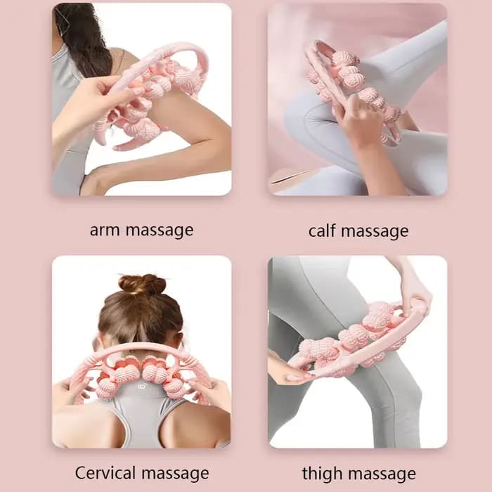 Anneau de massage des jambes à 32 roues