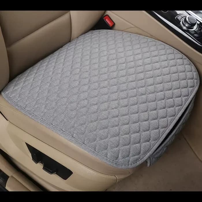 Housses de coussin de siège de voiture en lin, coussin avant et arrière de voiture, protection de 5 sièges, coussin en lin pour chaise de voiture, accessoires d'intérieur de voiture