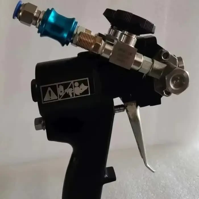 Pistolet à mousse de polyuréthane PU P2, pistolet PU 35Mpa avec accessoires, combinaison neuve