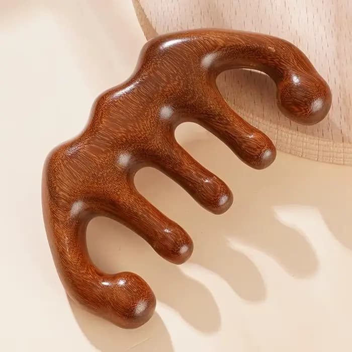 Peigne de Massage thérapeutique en bois