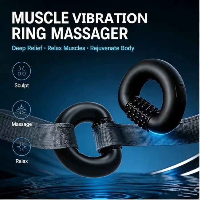 Masseur corporel électrique à 3 intensités réglables pour un massage des tissus profonds