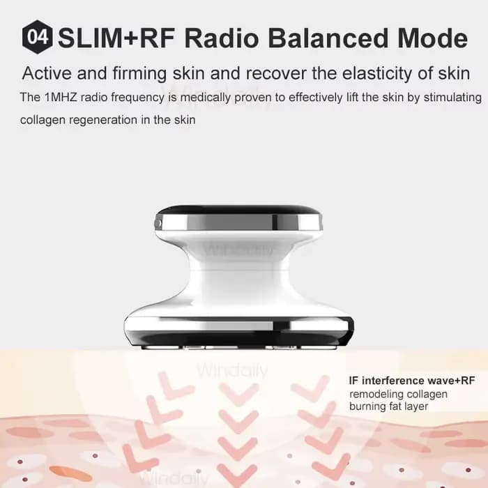 Machine amincissante à radiofréquence EMS et RF