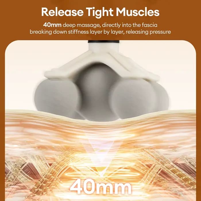 Pistolet de Massage électrique 11 en 1