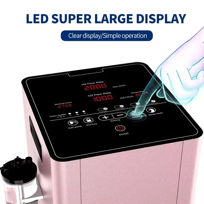 Suyzeko Machine d'inhalation d'hydrogène 3000ml inhalateur