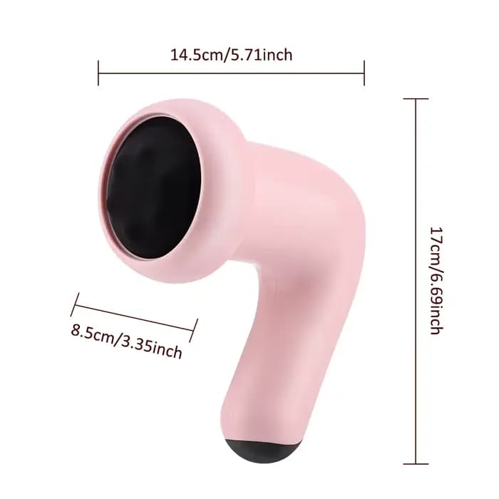 Masseur corporel, bâton de massage portable avec 5 têtes de massage