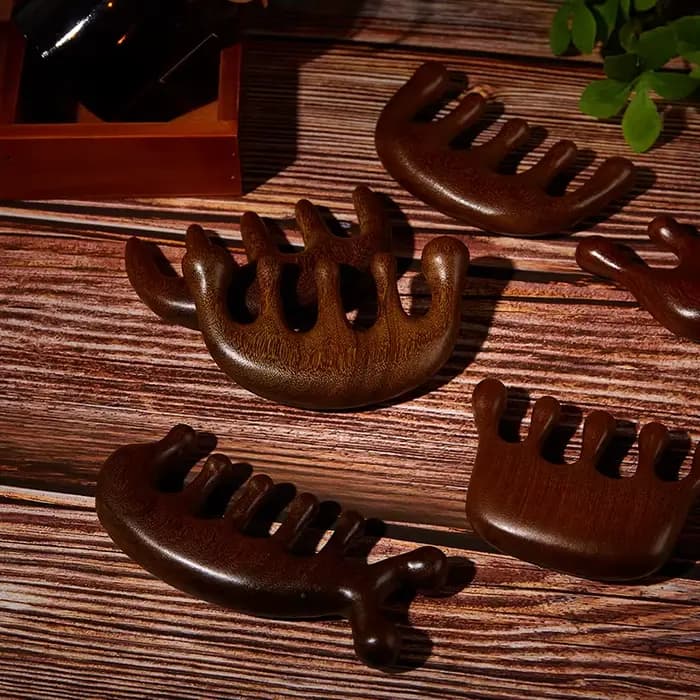 Peigne de Massage thérapeutique en bois