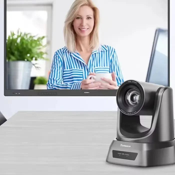 Caméra de conférence PTZ sans fil Tenveo TEVO-NV3U en promotion, 1080P 60fps, zoom 3x, pour la vidéoconférence et la diffusion en direct