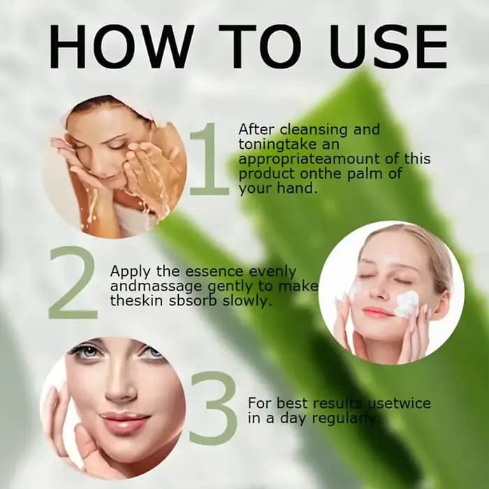 Crème raffermissante pour le visage à l'aloe vera 45g