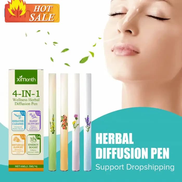 Stylo diffuseur d'aromathérapie 4 en 1