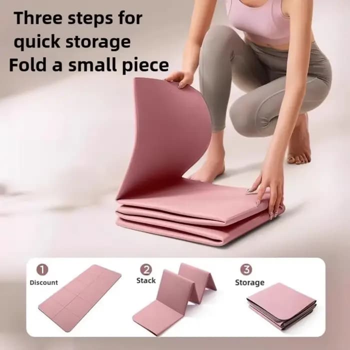 Tapis de yoga pliable en TPE écologique
