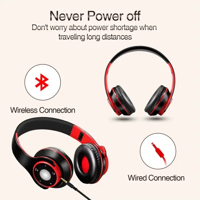 Lecteur MP3 intégré casque de sport casque stéréo Bluetooth sans fil avec Microphone écouteur casque pour la course à pied salle de sport