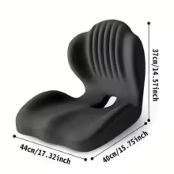 Coussin de soutien lombaire en mousse à mémoire de forme - Soulagement ergonomique de la douleur dorsale pour chaise de