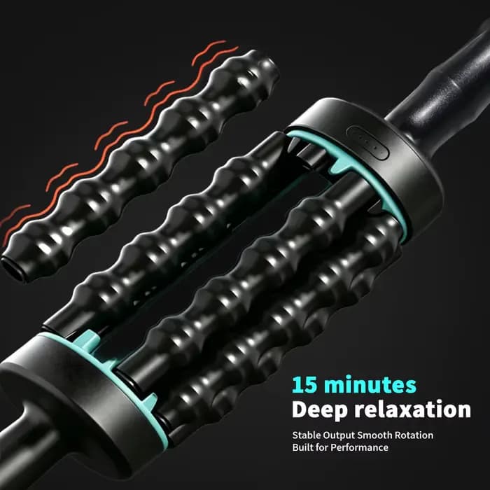 Rouleau de massage électrique pour relaxation musculaire profonde