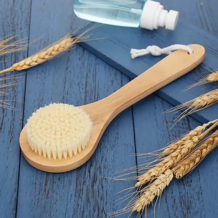 Brosse corporelle en bois de bambou